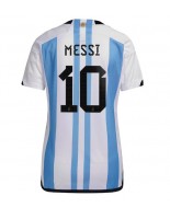 Argentiina Lionel Messi #10 Kotipaita Naisten MM-kisat 2022 Lyhythihainen